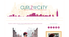 Desktop Screenshot of curlzandthecity.com